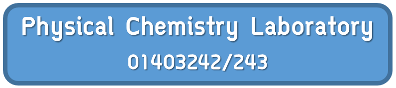 Physical Chemistry Laboratory