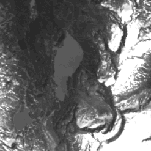 Landsat TM 5, Band 1, Hohe Tauern Scene